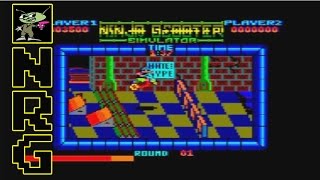 NRG: 5-10 minutes of Gameplay - Ninja Scooter Simulator [Amstrad CPC]