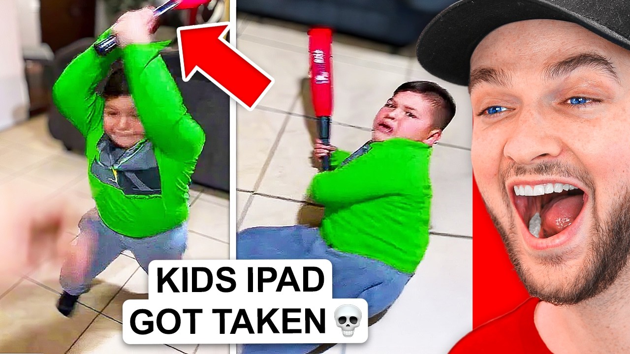 Kids That CRASHED OUT at Video Games!