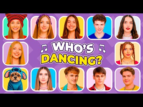 GUESS WHO’S DANCING! 🎵💃 Tim Tin: TINA, EVA, KITTY, ARIEL & Friends ✨ #DadQuiz