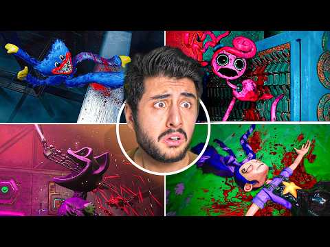 TÜM BOSSLARIN ÖLÜMÜ!! Poppy Playtime Chapter 1-5