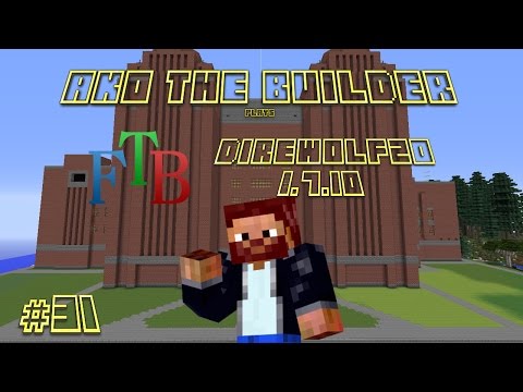 FTB DW20 Episode 31 - The ME Spider & Multiblock Pneumaticcraft Elevators