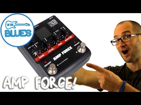 Nux Amp Force Amp Simualtion Pedal Demo