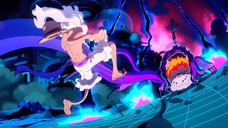 Luffy vs 5 Elders [4K] The Gorosei arrive at Egghead | One Piece Episode 1144