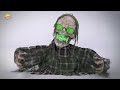 Zombie overkrop med lyd og lys video