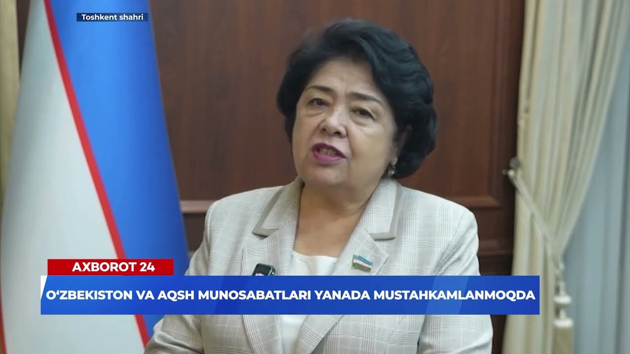 Senator Gulnora Marufova munosabati