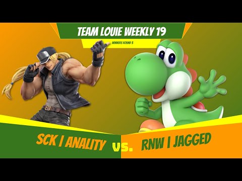 Team Louie Weekly 19 - Winners Round 3 - Sck | Anality (Terry) Vs. RNW | Jagged (Yoshi)