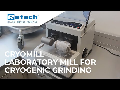 Cryomill - RETSCH Schwingmühle für Kryogenvermahlungen