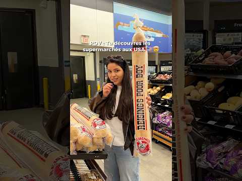POV : les SUPERMARCHÉS aux USA 🤯