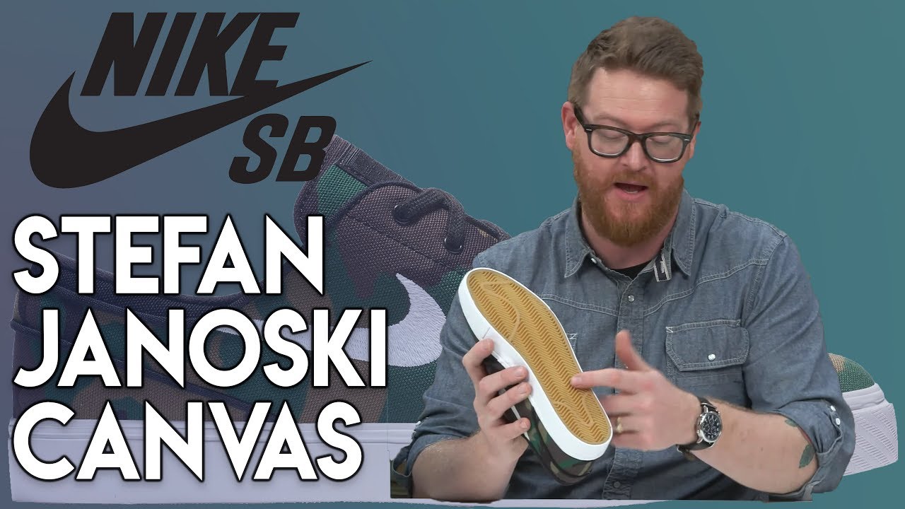 Nike SB Zoom Stefan Janoski Canvas Skate Shoes