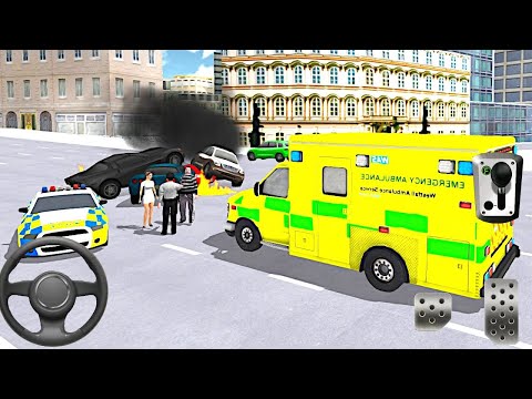 Ambulance Simulator Car Driving Doctor Van Ambulance Rescue Team Mercedes Sprinter Android Gameplay