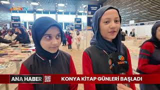 KONYA'DA KİTAP GÜNLERİ BAŞLADI