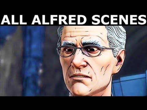 All Alfred Scenes - BATMAN Telltale Season 2 The Enemy Within (No Commentary)