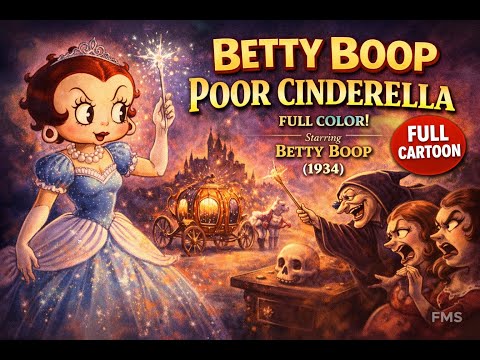 Betty Boop: Poor Cinderella (1934) – Free Full Animation – Remastered in HD