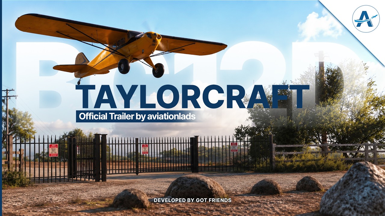 Got Friends Taylorcraft BC-12D Trailer