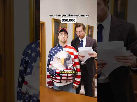 Types of lawyers based on income #shorts