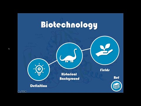 Biotechnology Part 1 علم التقنية الحيوية البيوتكنولوجي الجزء الأول Introduction History