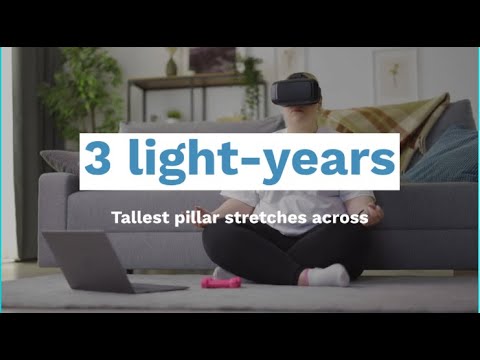 New Visualization of the Iconic Pillars of Creation Revealed by NASA's Hubble and Webb Telescopes