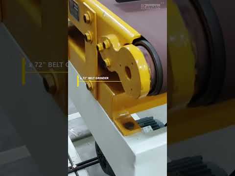 Ramato V-Belt Driven Pedestal Grinding Machine For Railway Workshop