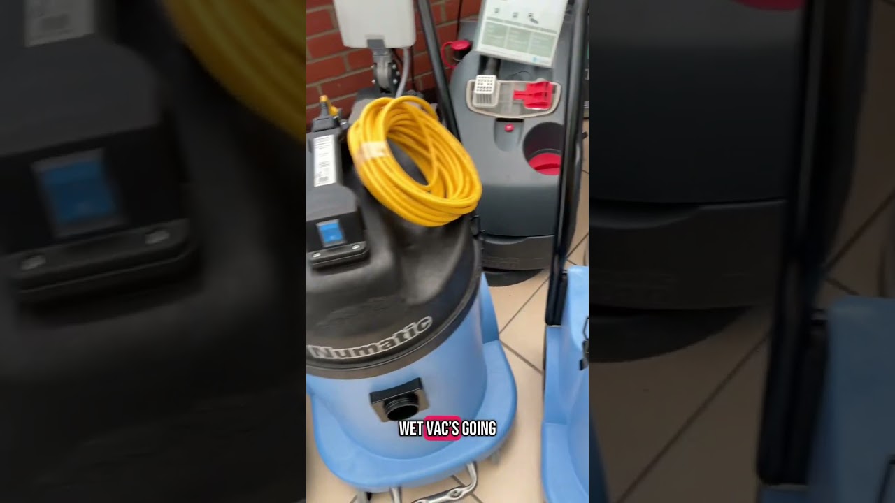 Three brand-new twin motor wet vacs going out today to our customers. #cleaning #numatic