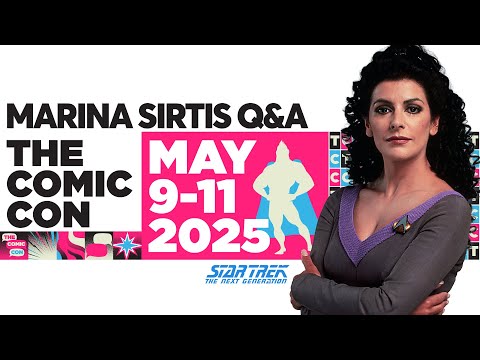 Η Marina Sirtis στο THE COMIC CON 2025 | Star Trek, Διακρίσεις & Αποκαλύψεις