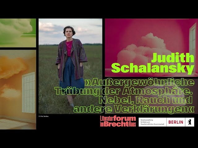 Vídeo relacionado con Marmor, Quecksilber, Nebel: woraus die Welt gemacht ist. Drei berührende poetologische Expeditionen