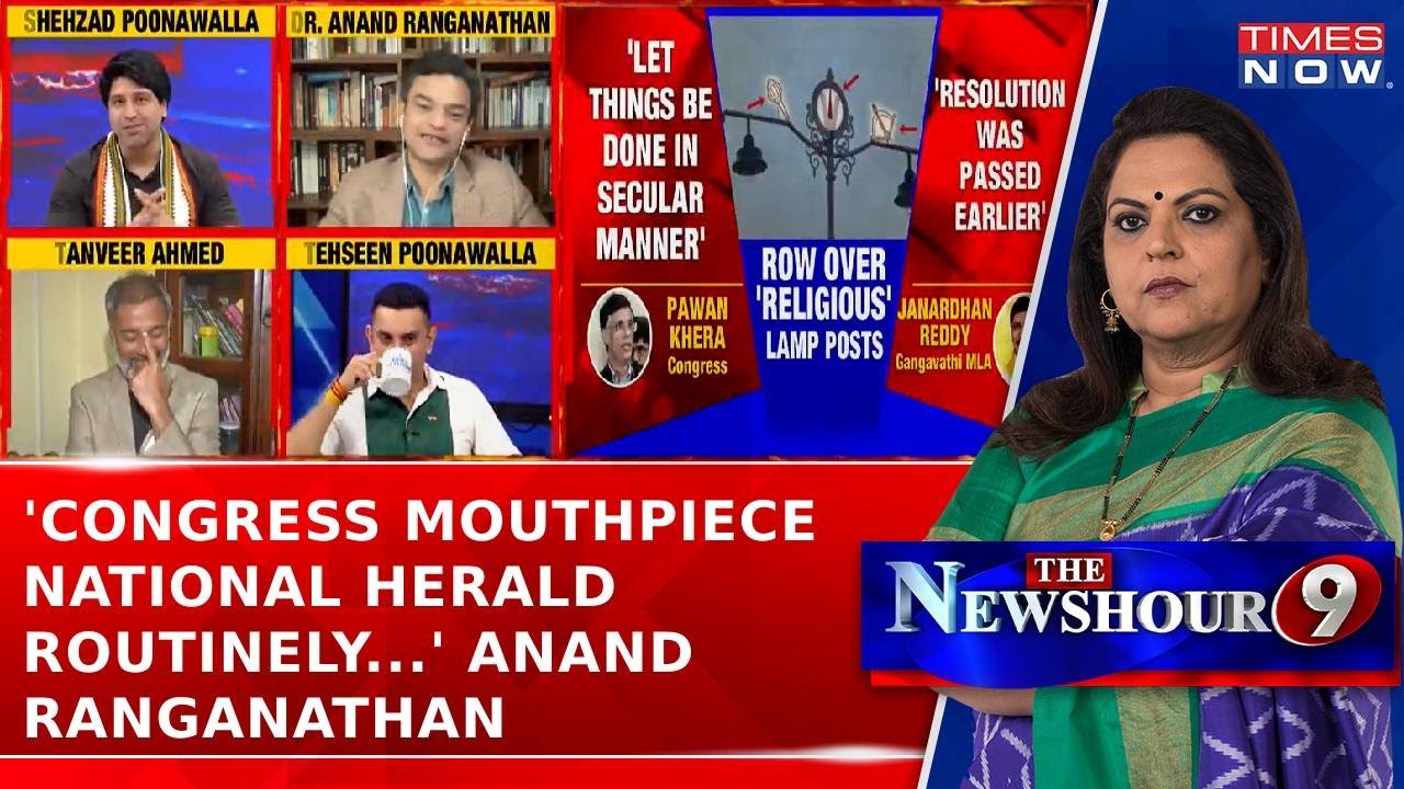 'Congress Mouthpiece National Herald Routinely Publishes Hindu Phobic Articles...' Anand Ranganathan