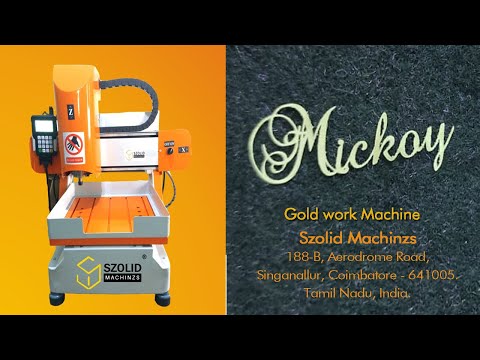 Sheet Cutting And Letter Engraving CNC Machine