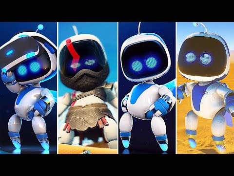 Evolution of Astro Bot Games [2018-2024]