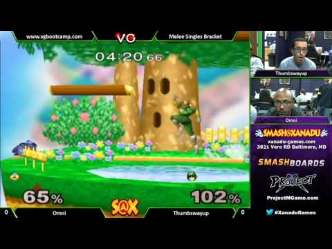 S@X Weekly - Omni (Sheik) Vs. Thumbswayup (Falcon) SSBM