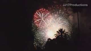 preview picture of video '2014 Redlands 4rth Of July Fireworks Show at University Of Redlands'