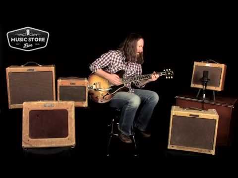 Fender Tweed Amp Vintage Roundup Demo