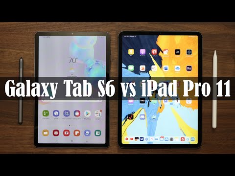 Samsung Galaxy Tab S6 vs iPad Pro 11 Inch - Full Comparison Video