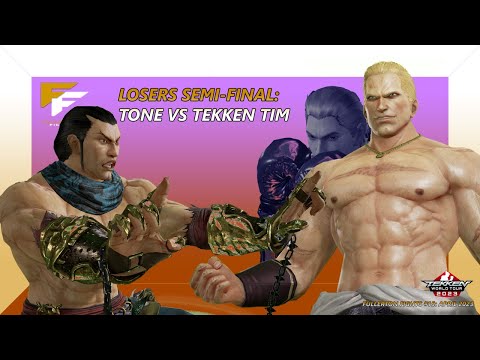 Fullerton Fights #15 - LOSERS SEMI-FINAL: Tone (Feng) VS Tekken Tim (Steve/Geese)