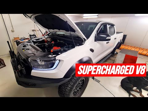 SUPERCHARGED Coyote V8 Ford Ranger RAPTOR!