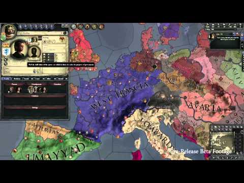 Crusader Kings II: Charlemagne Gameplay Trailer