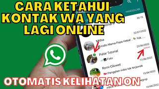 Download lagu CARA MENGETAHUI KONTAK WHATSAPP TEMAN YANG LAGI ONLINE TANPA HARUS BUKA CHAT LEBIH DULU mp3 Download lagu CARA MENGETAHUI KONTAK WHATSAPP TEMAN YANG LAGI ONLINE TANPA HARUS BUKA CHAT LEBIH DULU mp3