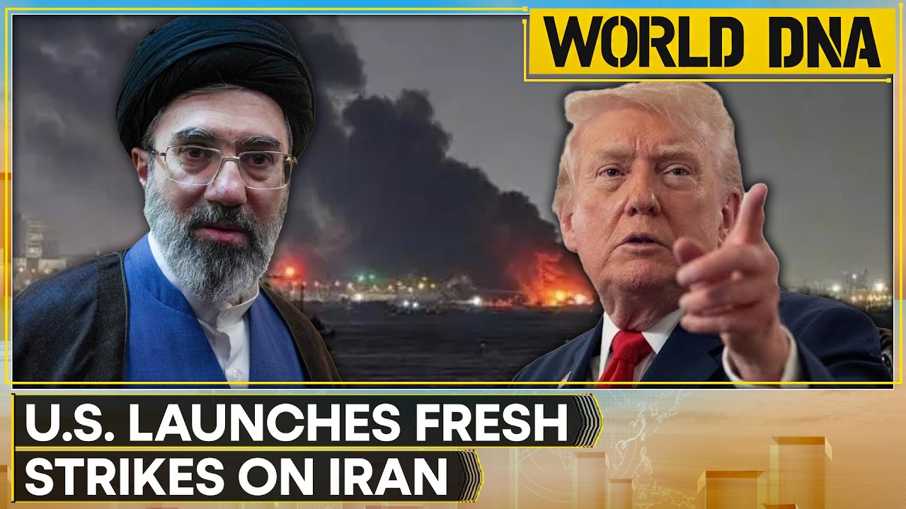 US-Iran War LIVE: US Launches Fresh Strikes on Iran | Indian Killed in Hormuz Strait | World DNA