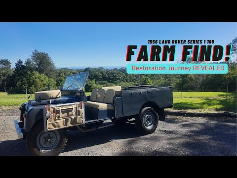 1956 Land Rover Series 1 109 Farm Find Restoration Journey Revealed
