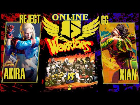 SF6 × REJECT Akira «Cammy» vs GG Xian «Dee Jay» | High Level Street Fighter 6