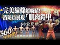 【360°今日中國】秀肌肉!陸消防員健美比賽 滿屏都是安全感 @全球大視野 20211112