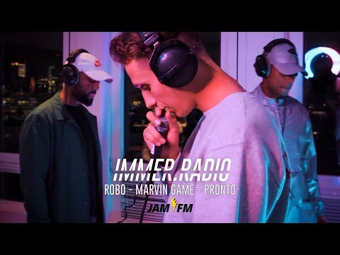 IMMER.RADIO CYPHER #1 mit Pronto, Robo & Marvin Game ⚡ JAM FM