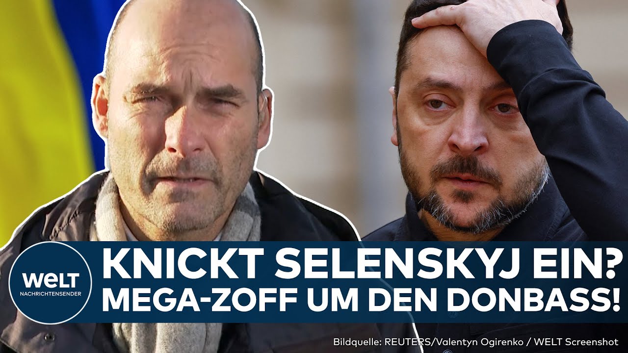 PUTINS KRIEG: Gibt Selenskyj auf? Heftiger Streit um Donbass! USA drängen Ukraine auf Verzicht