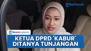 Ketua DPRD Sumut 'Kabur' saat Dicecar Tunjangan Rumah Rp 40 Juta, Pilih Masuk Mobil dan Pergi