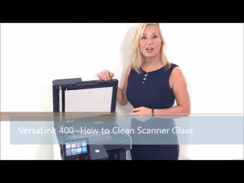 VersaLink 400 - How to Clean Scanner Glass