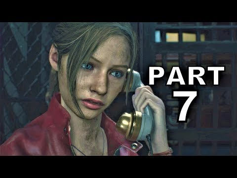 RESIDENT EVIL 2 REMAKE Walkthrough Part 7 - Orphanage (RE2 Claire Story)