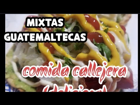 Mixtas Guatemaltecas/Tortilla de Maiz con carne a la parrilla/Grill meat with Tortilla
