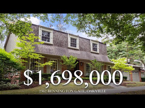 $1,698,000 - Family Home On Fantastic Corner Lot In Coveted Se Oakville - 2362 Bennington Gate