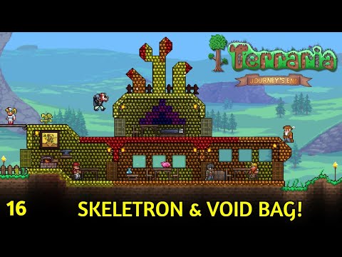 SKELETRON & VOID BAG! | Terraria 1.4 Journey Mode Episode 16
