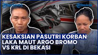 Istri Sempat Pingsan! Kesaksian Korban Selamat Laka Maut KA Argo Bromo Vs KRL di Bekasi