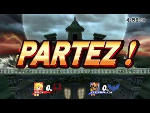 Peach vs cpt.Falcon SSB4  1.1.5